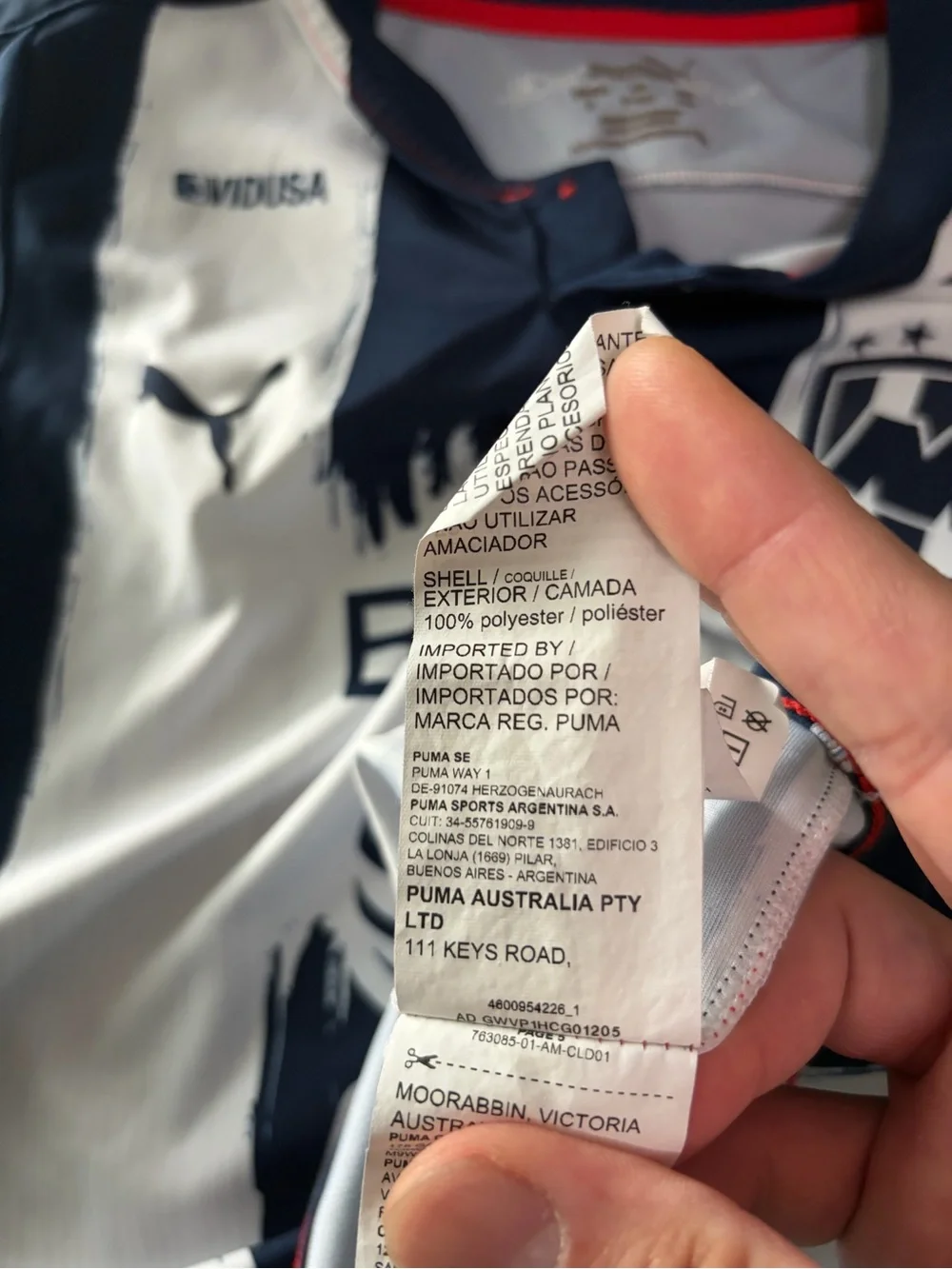 Puma 2020-21 Rayados Monterrey Home Jersey/Kit, Size: Youth Small